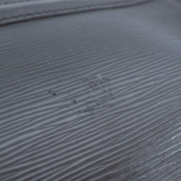 Vintage Louis Vuitton Epi Speedy 35 Black Leather Satchel Boston Bag Gold - Picture 13 of 15